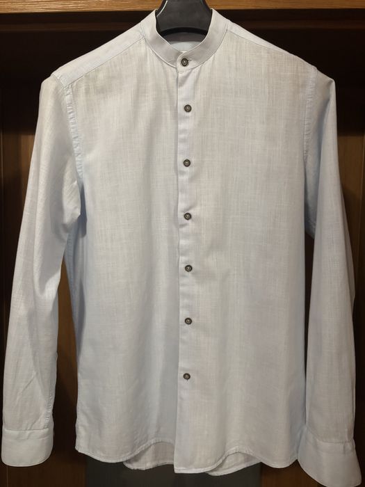 Koszula męska błękitna 176cm S/M