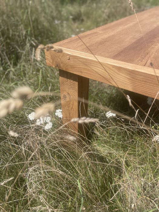 Dębowy stół vintage Rustic Postarzany rekodzielo Loft Drewno Dąb Styl