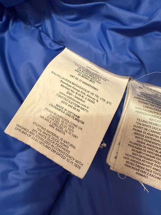 !!! Kurtka Puchowa Polo Ralph Lauren w rozm. 160cm 14-16 lat !!!