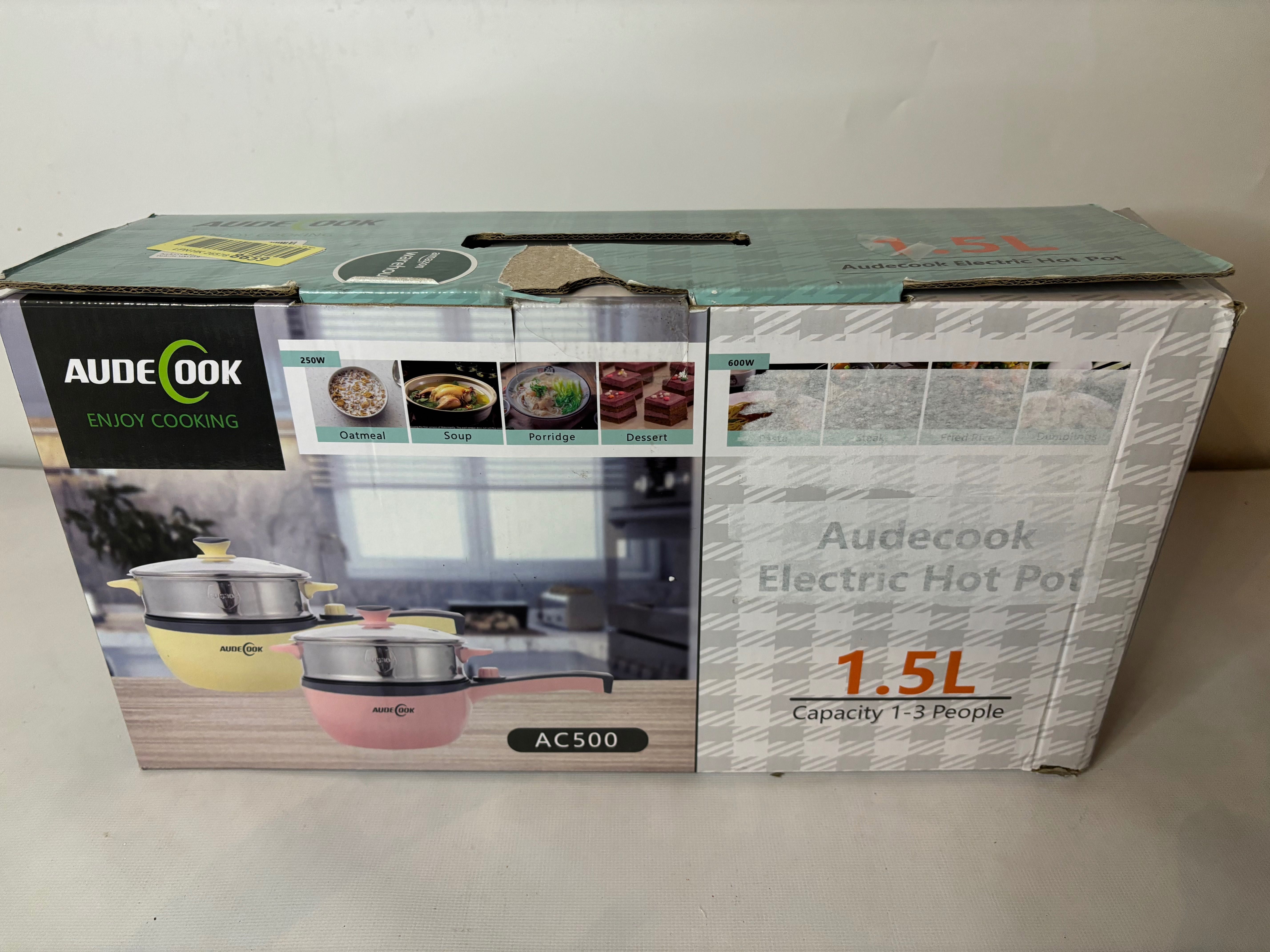 Garnek elektryczny z parowarem Audecook AC500