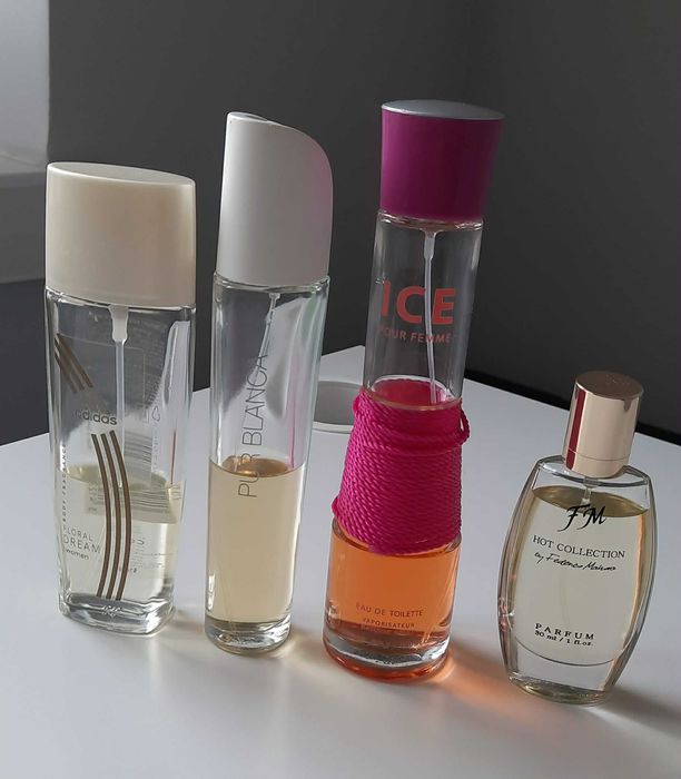 Zestaw perfum (FM, Addidas, Pur Blanca, ICE)