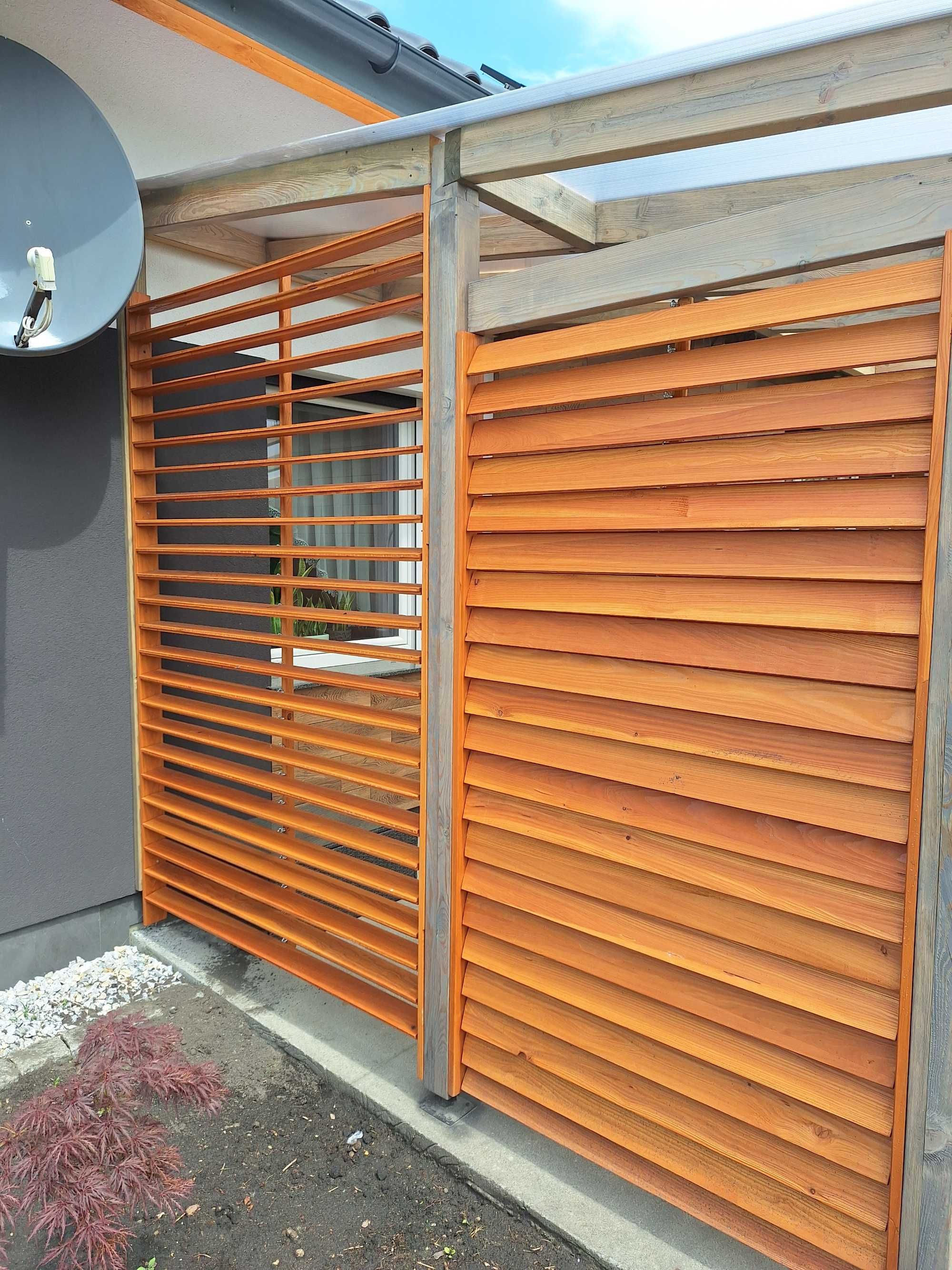 Ruchome deseczki,  panel tarasowy