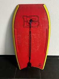 Prancha Bodyboard Hot Buttered com capa