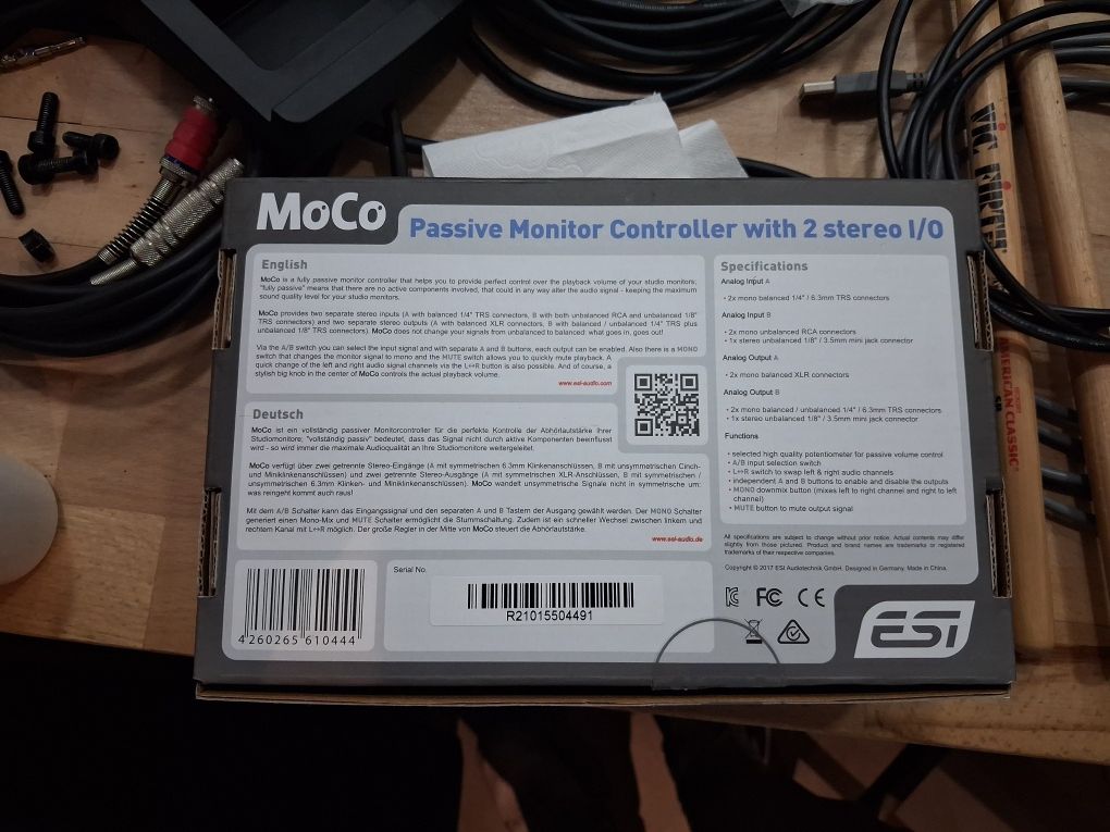 Esi Moco Interface