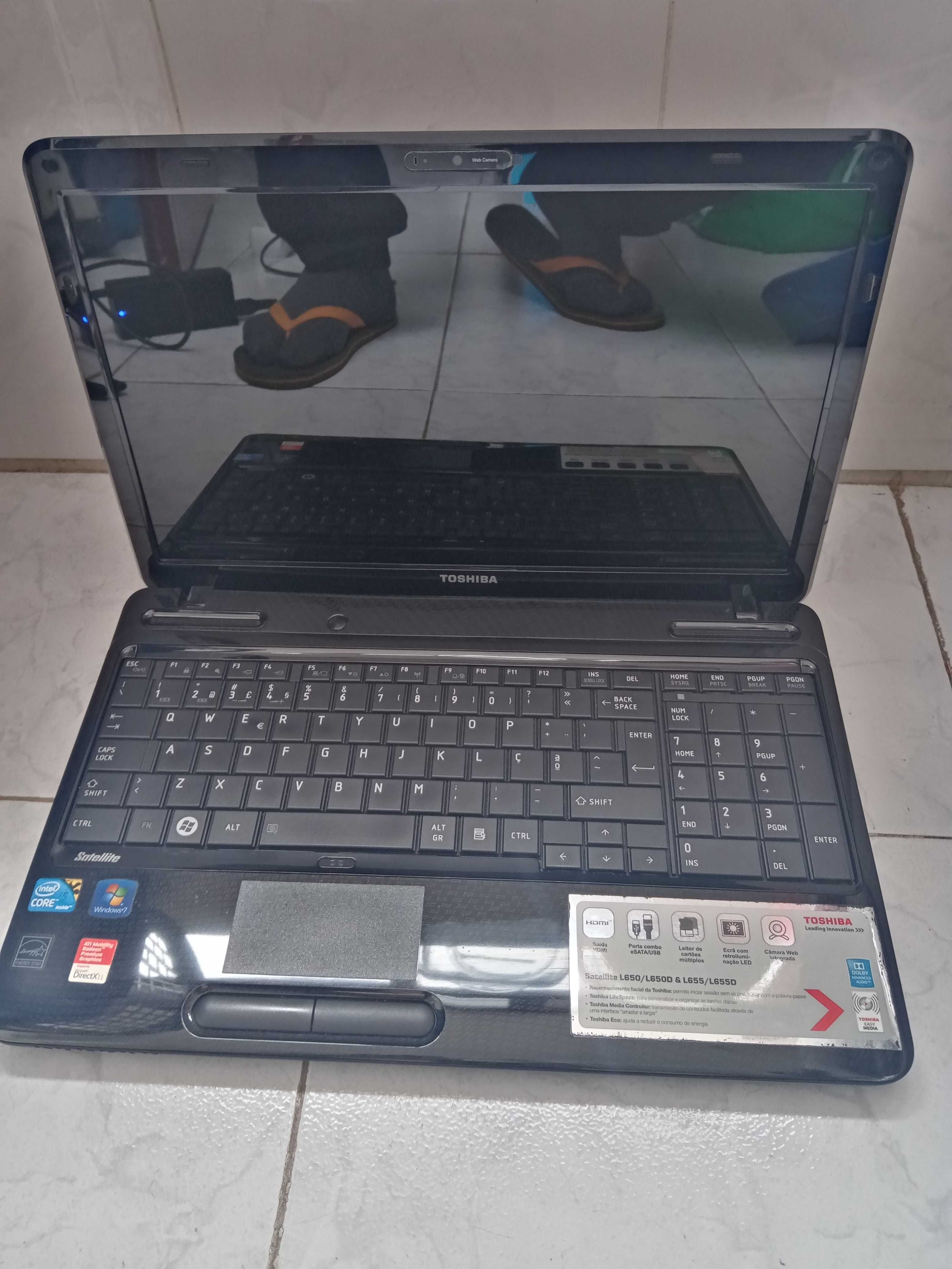 Portátil Toshiba Pro L650 Intel® Core i5
