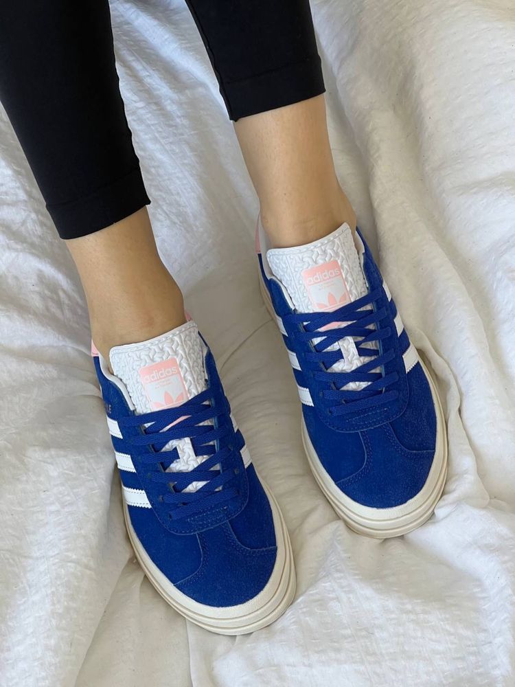 Buty Adidas Gazelle Bold Blue/Pink