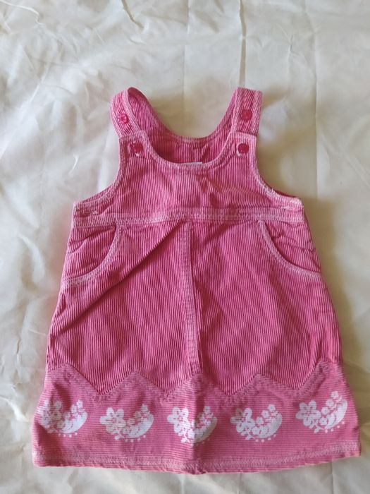 Sukienki niemowlęce paczka 6 sztuk, r. 62-80