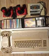 Zestaw Commodore 64 zestaw sprawny + kasety oryginalne opakowanie