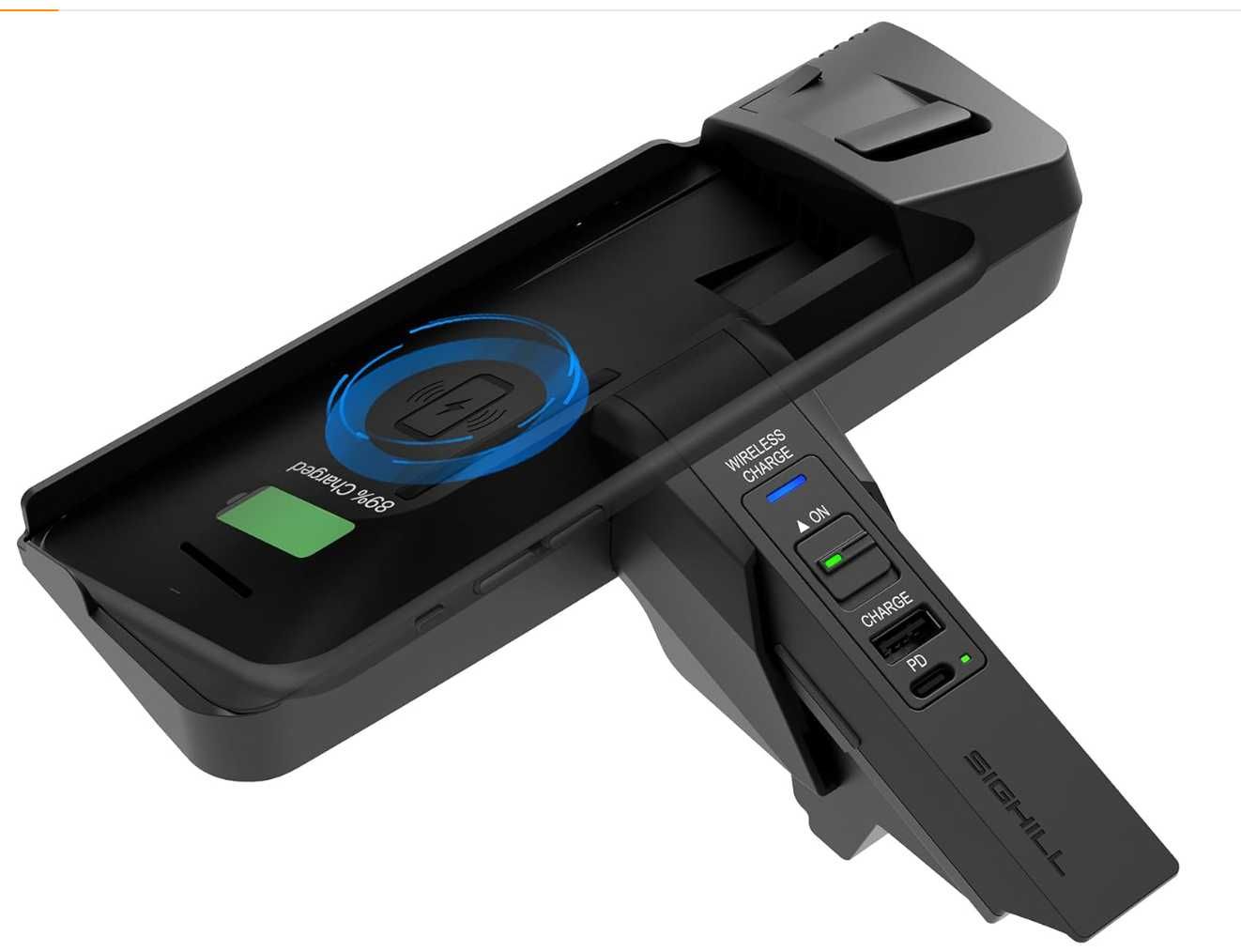 Бездротовий зарядний пристрій для автомобіля SIGHILL Dock M4g