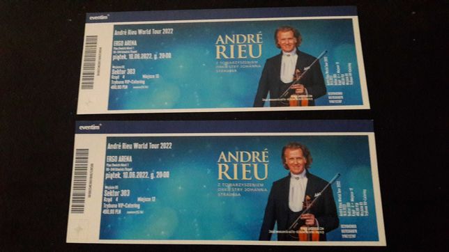 bilety  Andre Rieu - sprzedam