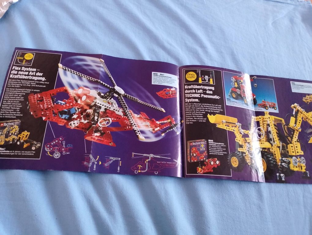 LEGO katalog technic z 1991r niemiecki