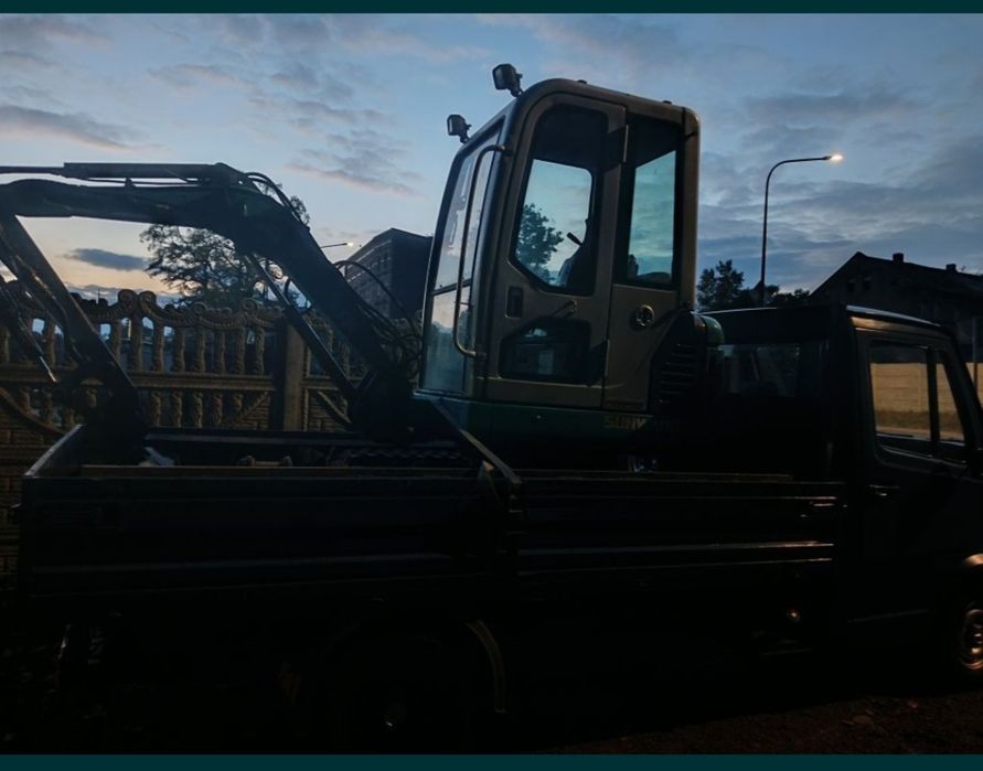 Usługi minikoparką odwodnienia