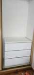 Cómoda MALM - IKEA (pintada branco)