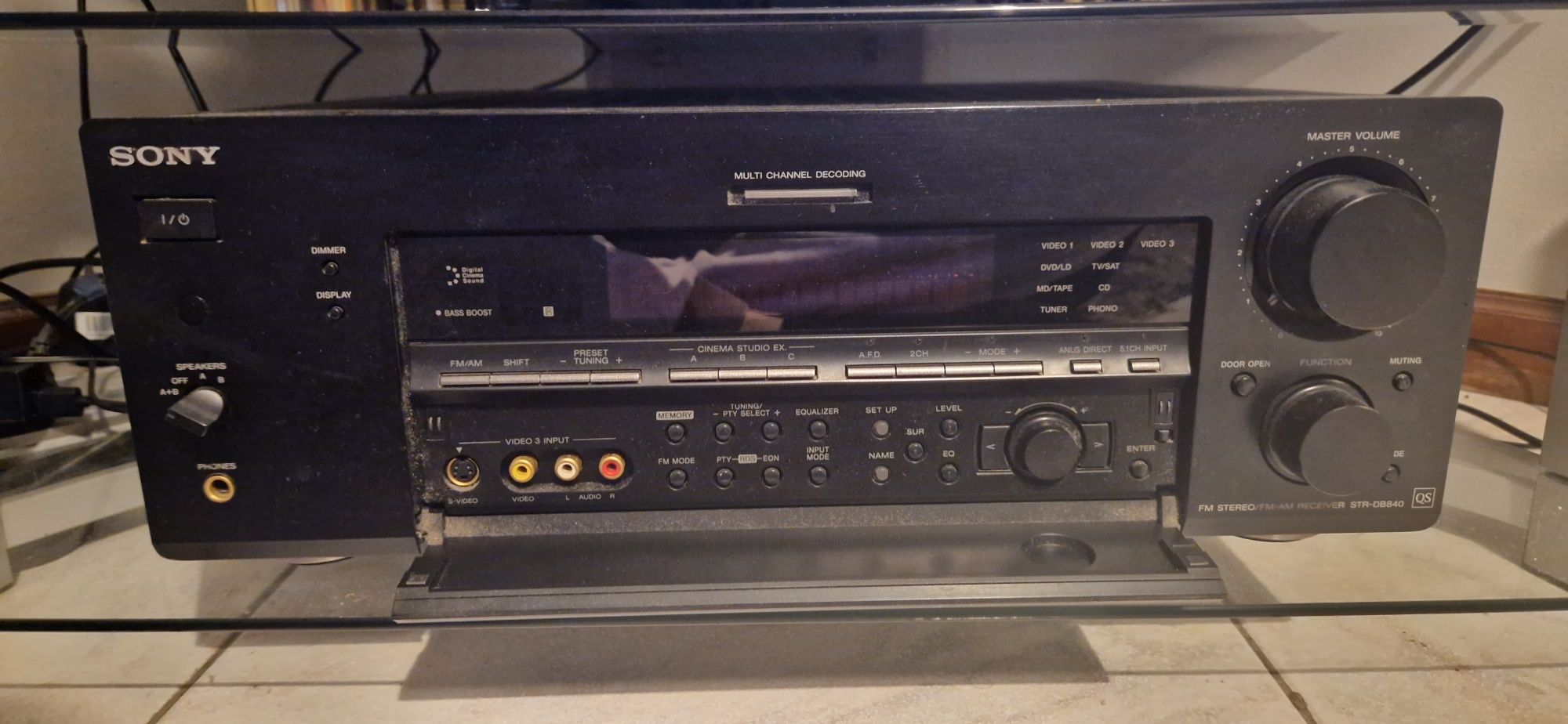 amplificador sony str DB840