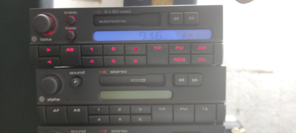 Radio samochodowe VW apha golf, passat, polo, lupo