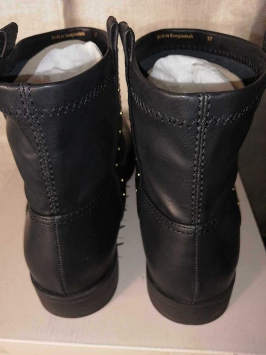 ANNA FIELD Nowe Botki Damskie Eu 37 Oryginalne Buty Czarne