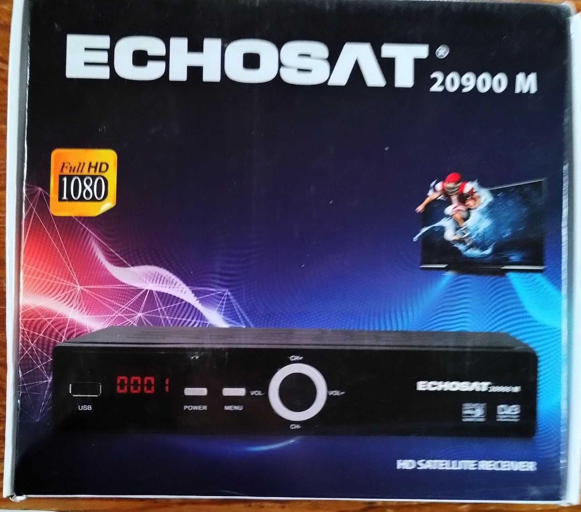 Tuner ECHOSAT 20900M Cyfrowy odbiornik satelitarny Tuner DVB-S, DVB-S2