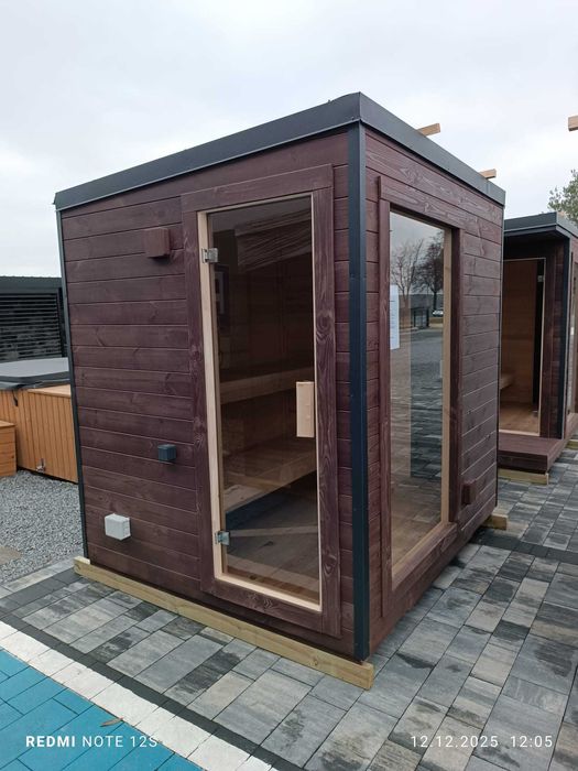 Sauna Ogrodowa opalana drewnem 200x230cm CAŁA POLSKA