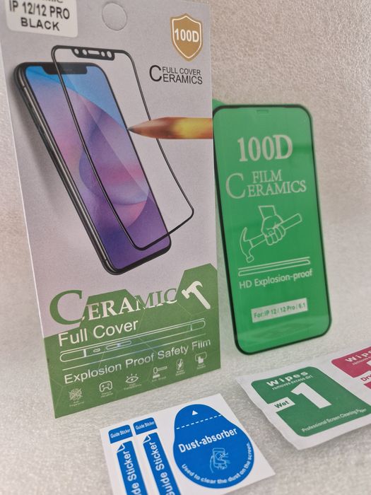 Hartowane szkło HARD CERAMIC do IPHONE 12/12 PRO