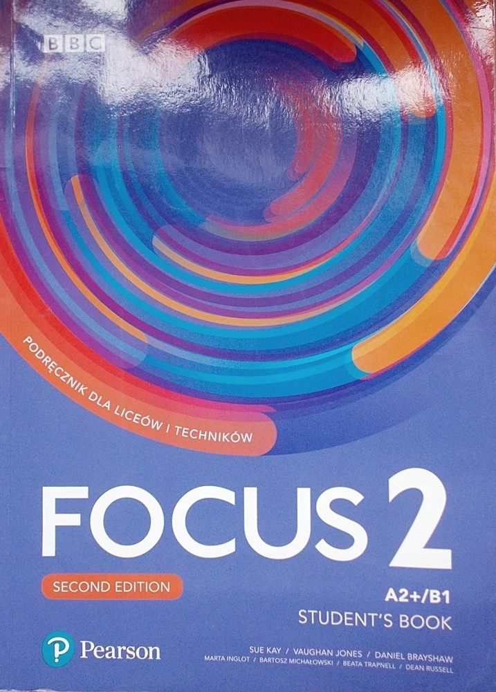 Focus 2 second edition bbc A2+/B1 podręcznik do angielskego
