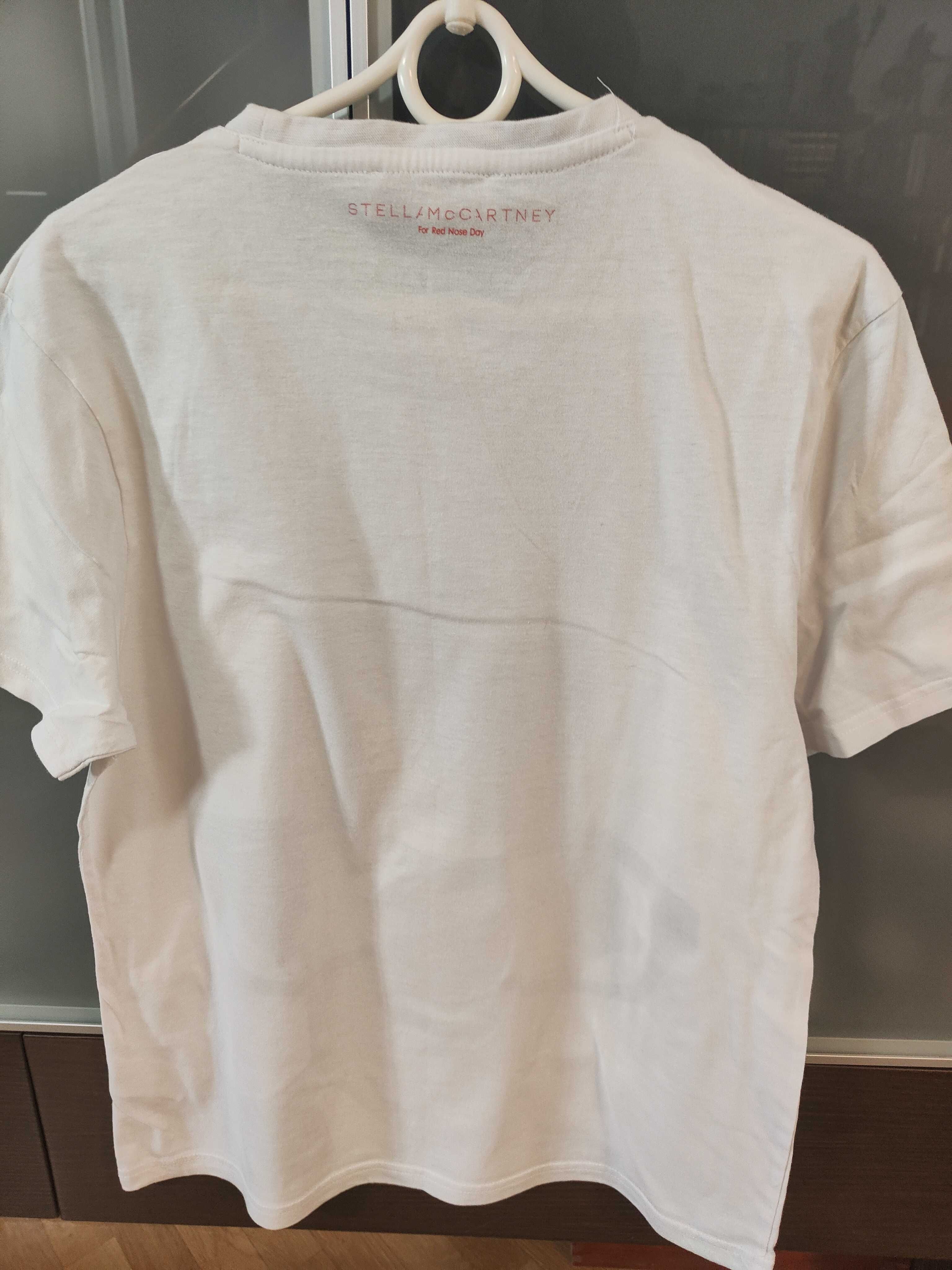t-shirt biały Stella McCartney rozmiar S