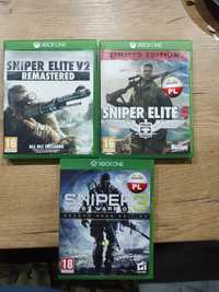 2 części Sniper Elite 3 / 4  xbox one series x