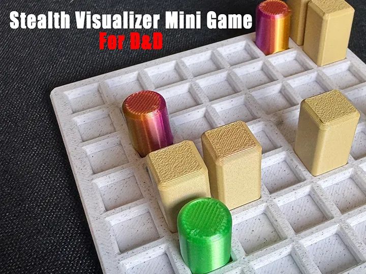Visualizador de Furtividade e Mini Jogo para D&D / TTRPGs