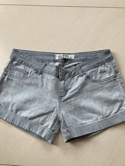 Krótkie spodenki szare rozm s