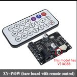 Усилитель мощности Bluetooth 5.0. 2*40W.Блютуз приёмник. DC 12-24 V.