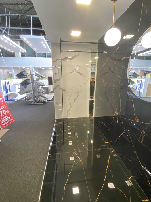 Kabina SanSwiss Easy Walk-In ścianka prysznicowa 90 cm