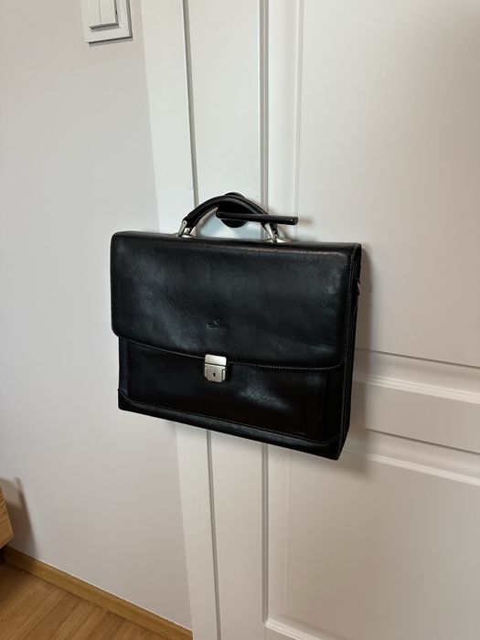 Skórzana aktowka Tergan