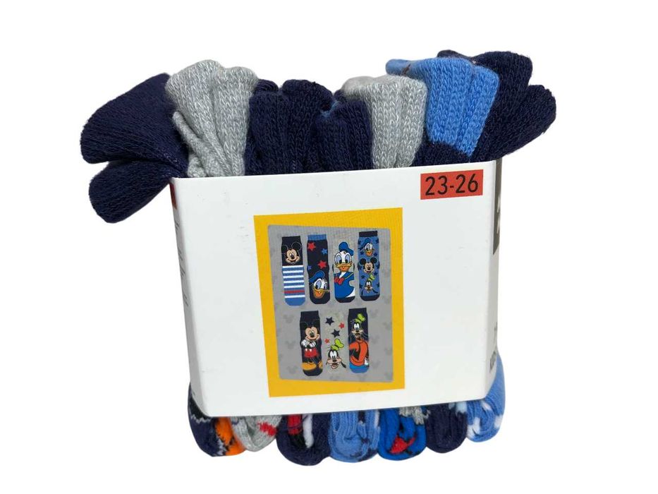 2593 Skarpetki Dziecięce Chłopięce Mickey Mouse 7pak 23/26