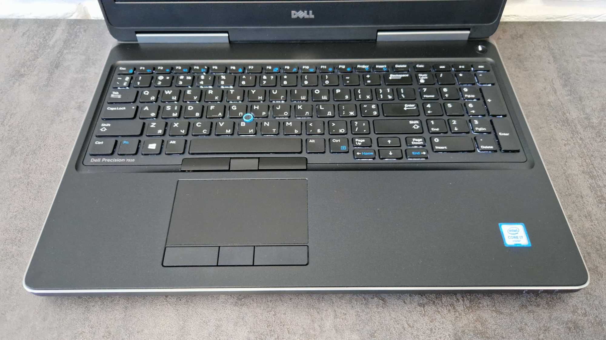 Ноутбук Dell Precision 7510 I7-6920HQ /16/256/nVidia