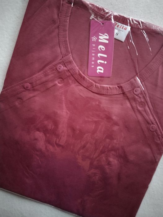 Koszula ciążowa S do porodu szpitala karmienia odpinana rozpinana boki