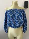 Miss Selfridge haftowana bluzka hiszpanka angielski haft zara r. 34/36