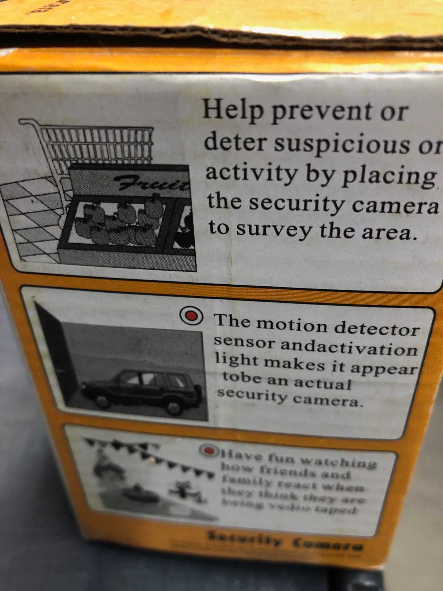 Kamera monitoringu - atrapa
