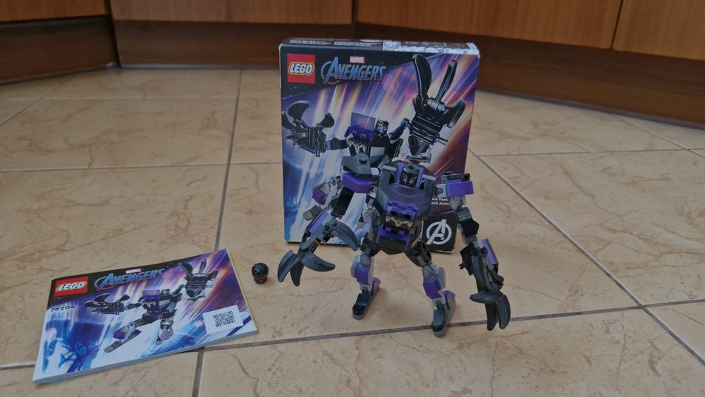 Lego 76204 Czarna Pantera + pudełko