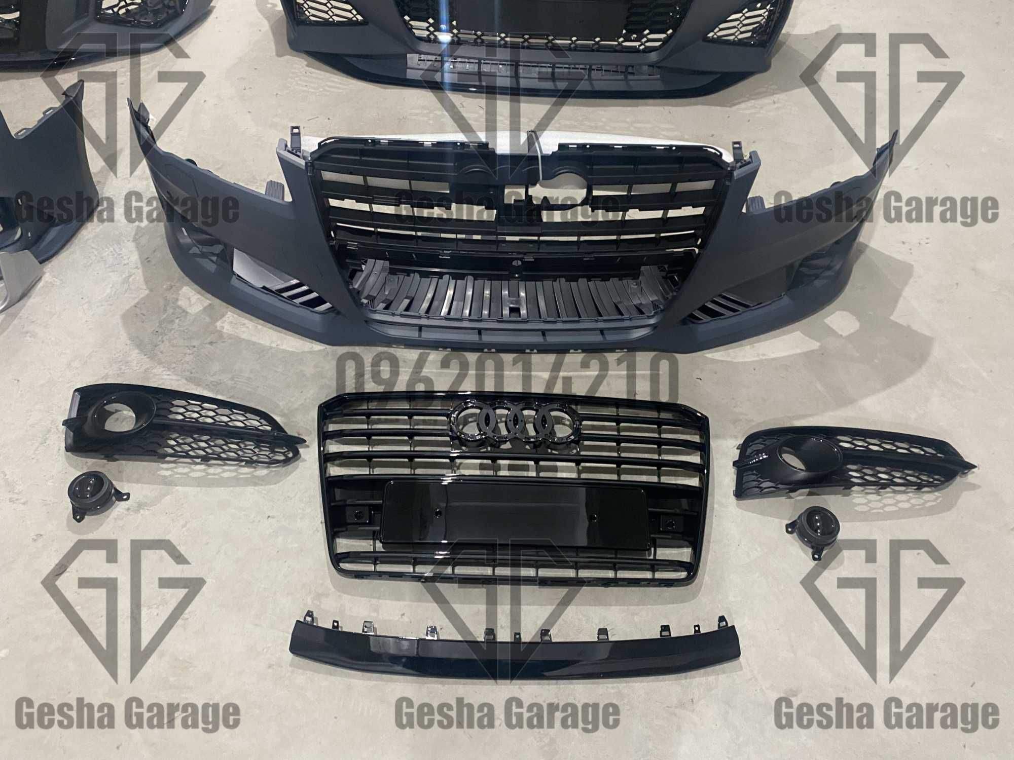 Передній бампер Audi Ауді Ауди a3 a4 a5 a6 a7 a8 s-line rs с-лайн рс