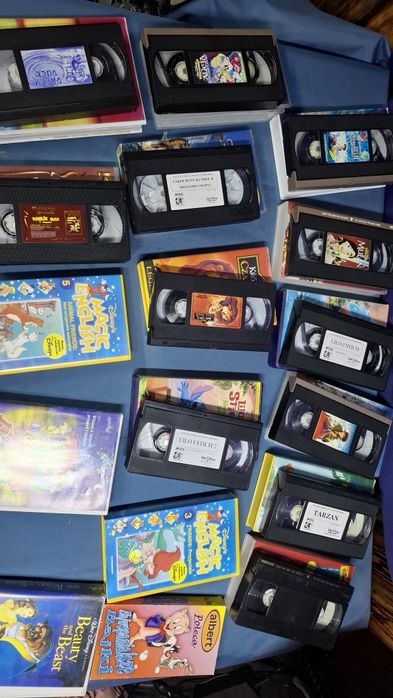 Bajki n kasetach VHS walt disney