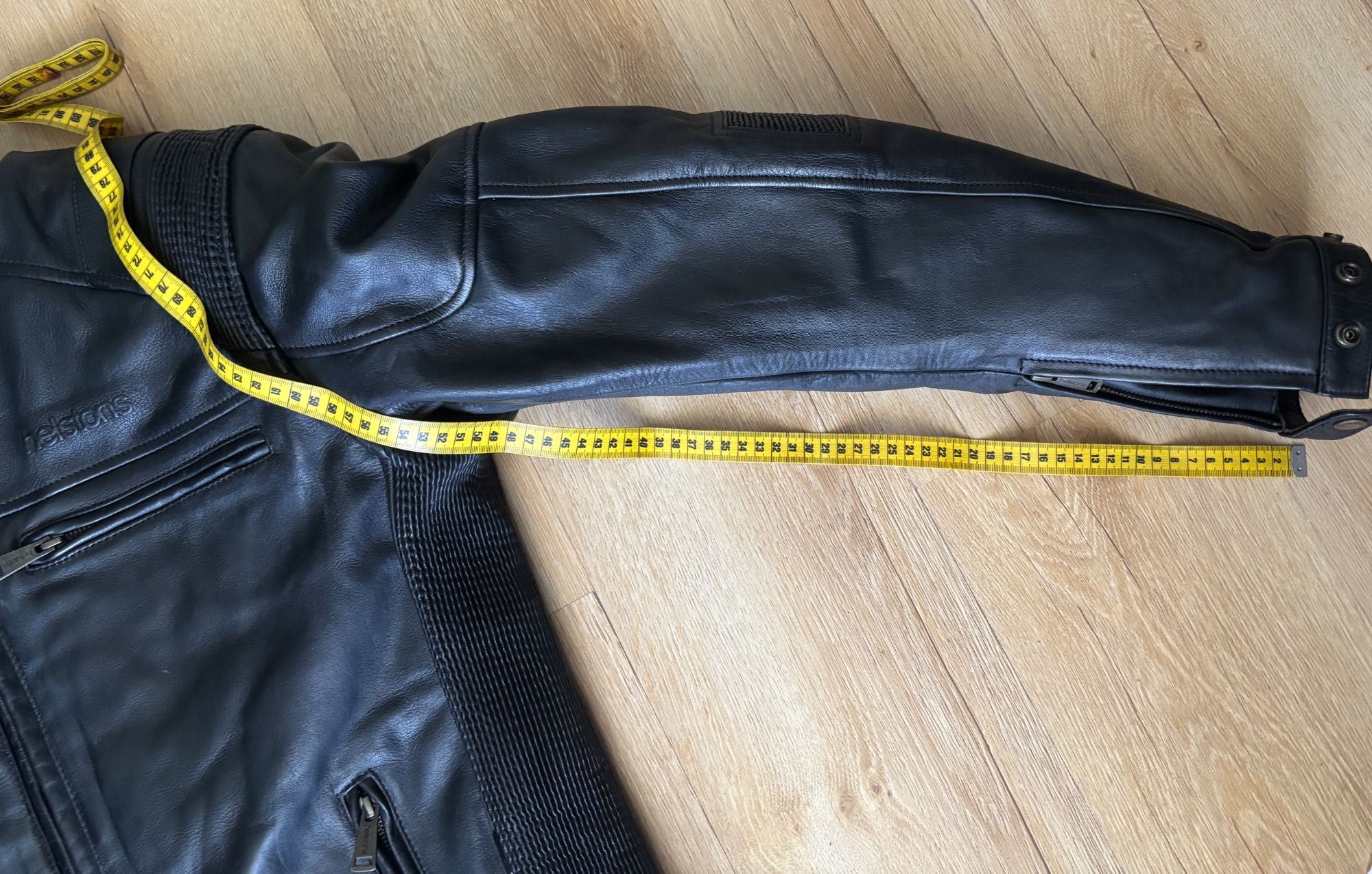 Kurtka skórzana męska Helstons dobra na skuter motocykl