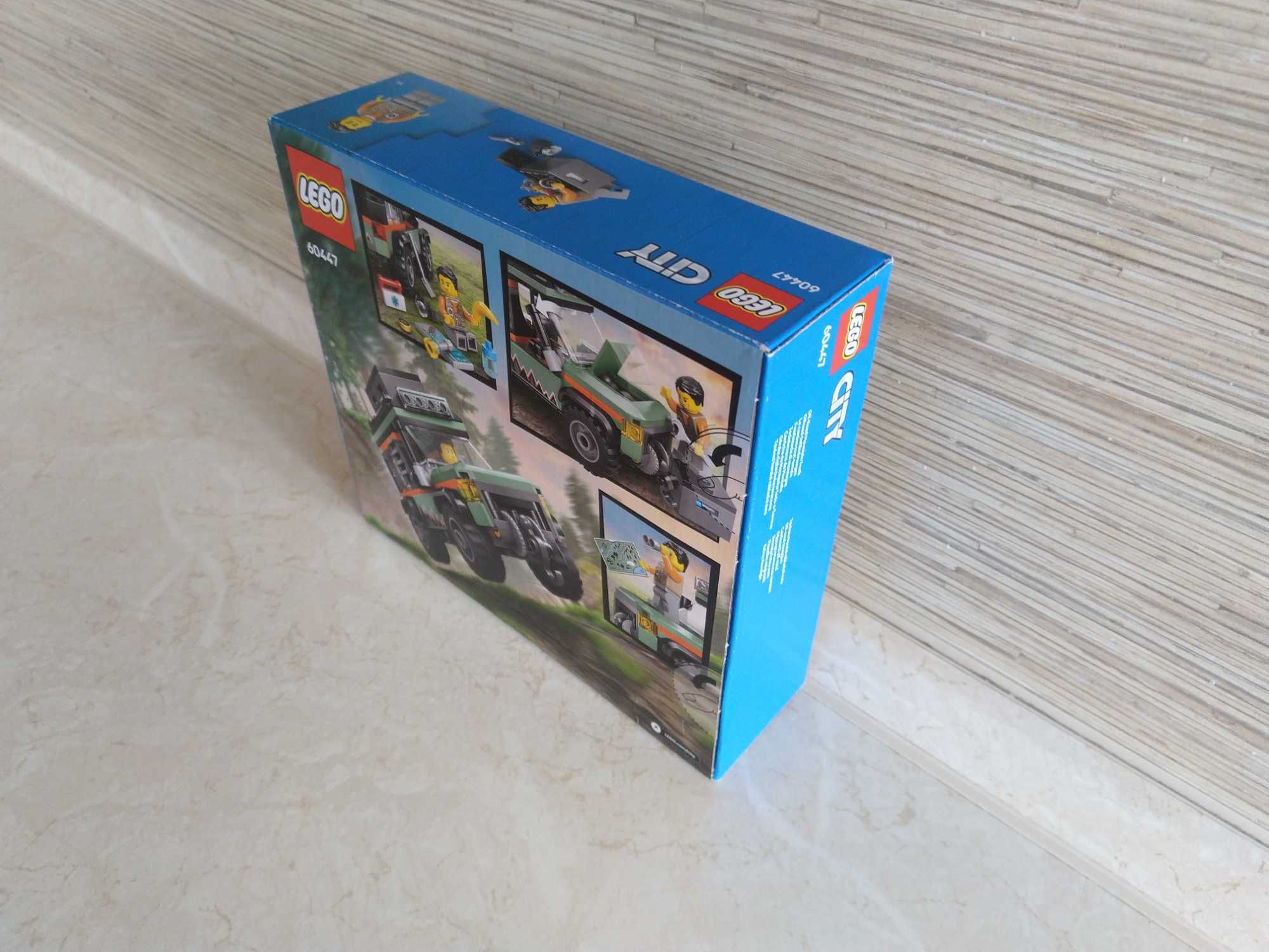 NOWE Klocki 60447 LEGO City Górska Ciężarówka Terenowa 4x4