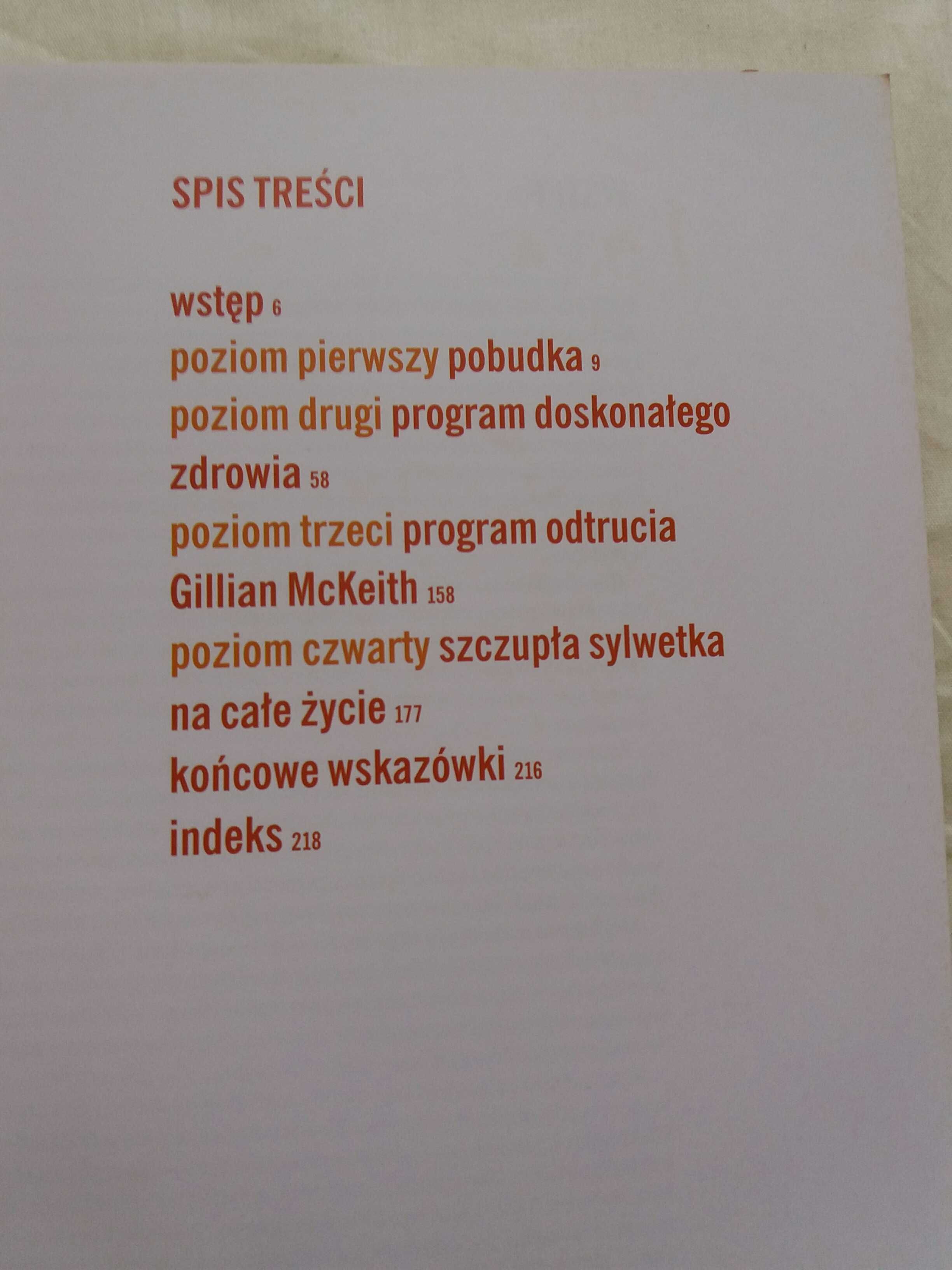 Program Doskonałego Zdrowia Gillian McKeith dieta