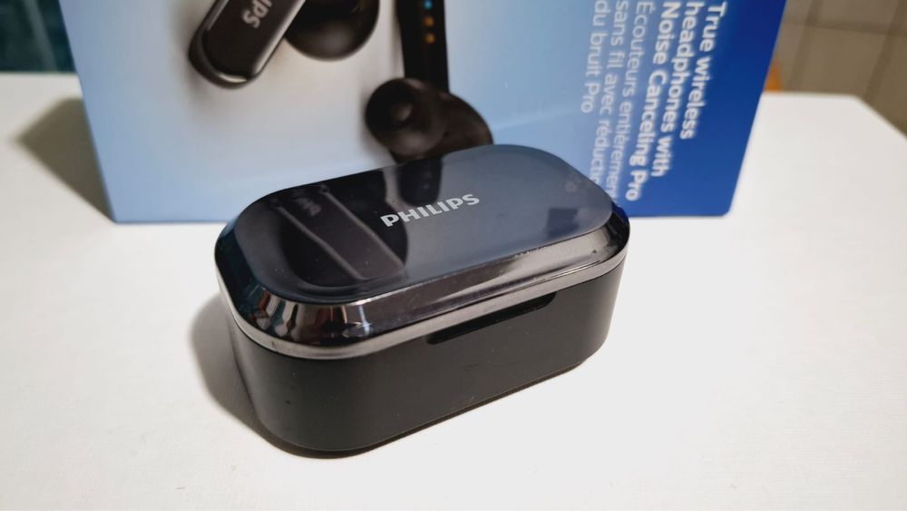Słuchawki bezprzewodowe Philips TAT5506BK/00 dokanałowe