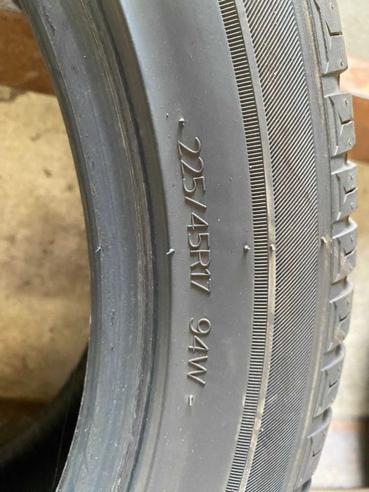 225/45r17 Hankook Kinergy 4s 2