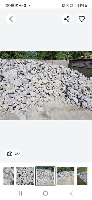 kruszywa budowlane kruszywa drogowe wywrotka Transport kliniec grys Hd