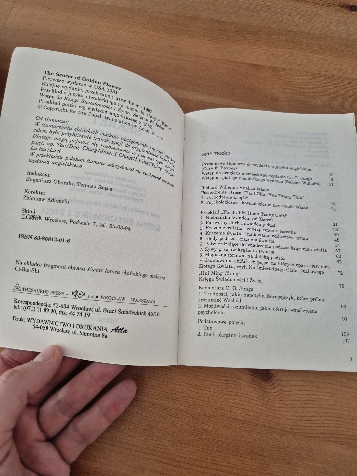 Sekrety złotego kwiatu Chińska Księga Życia