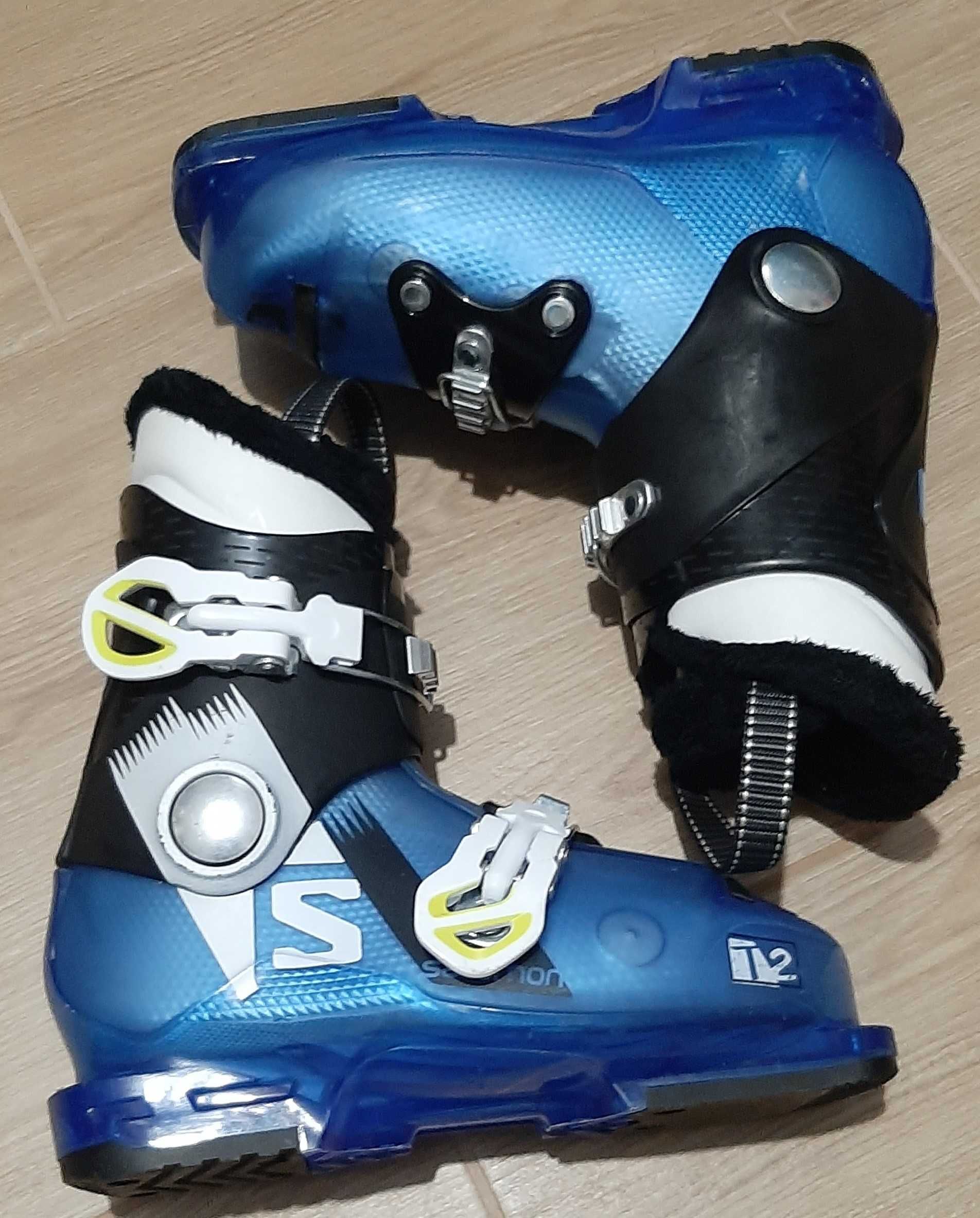 Buty narciarskie dziecięce SALOMON, model T2 RT Indigo Blue