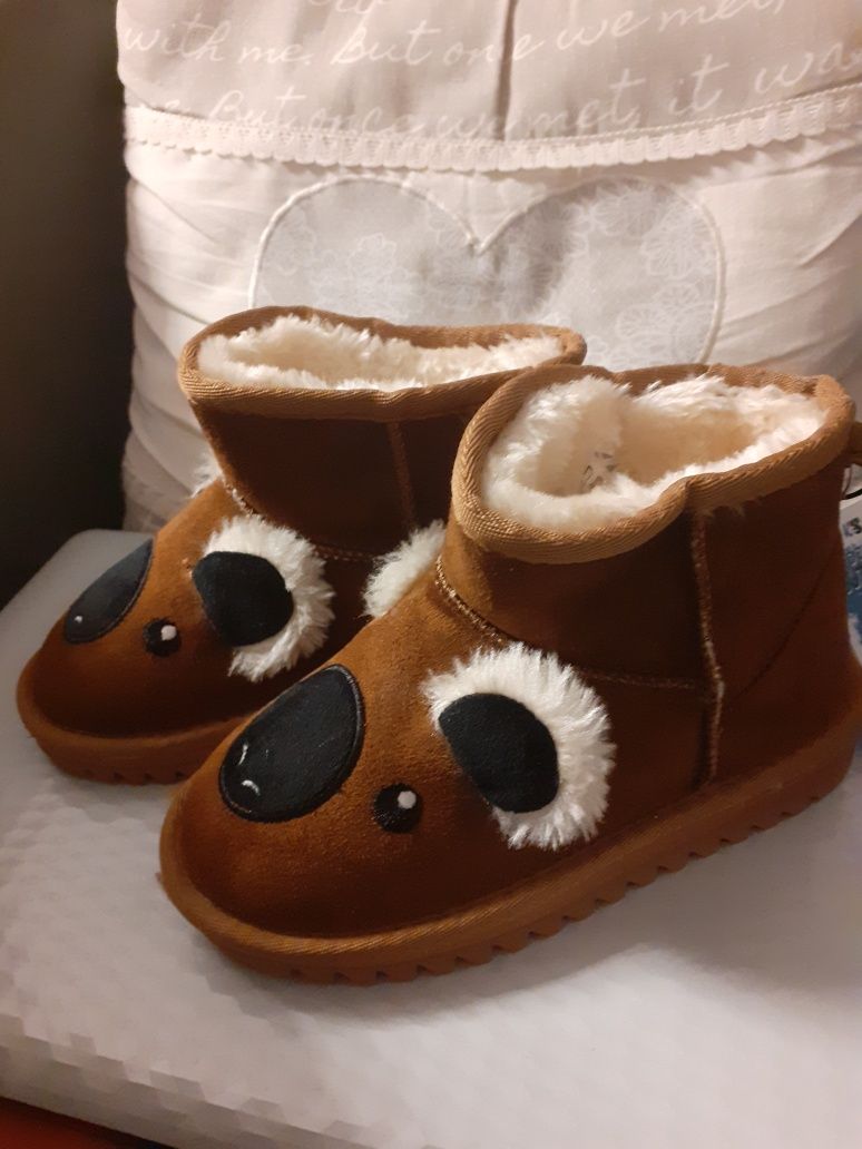 Buty dziecięce kozaki koala typu Emu