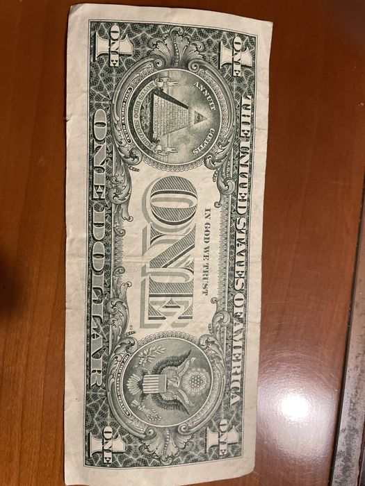 Notas de 1 dolar