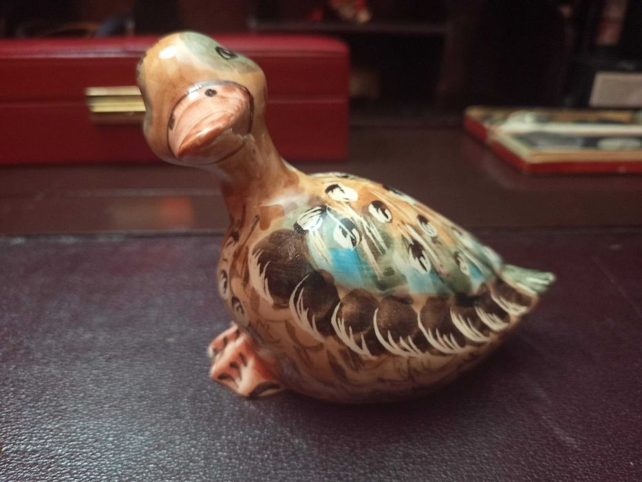 Powojenna kaczka Ceramika Bolesławiec